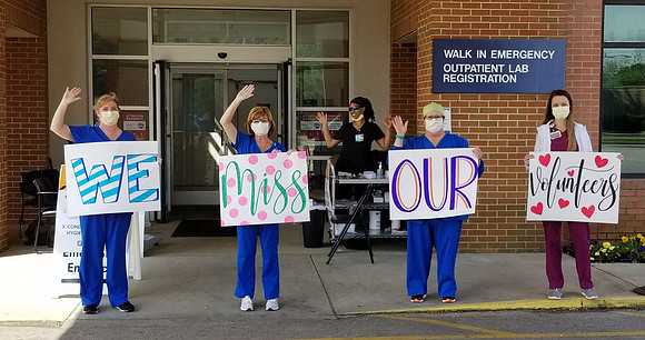 We Miss Our Volunteers