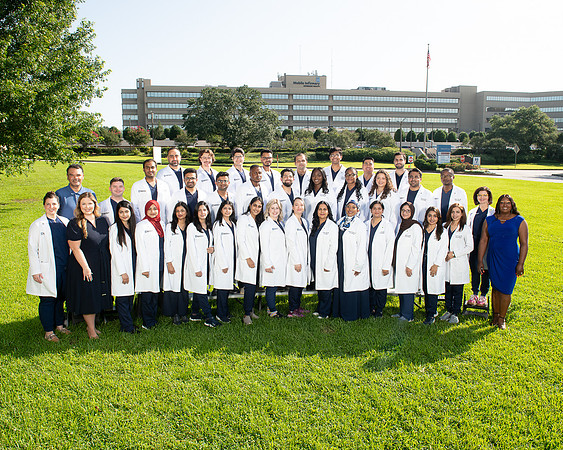 Delta (PGY-1) Group Photo - With Leadership
