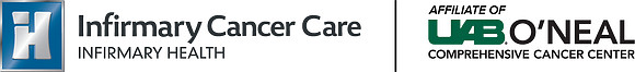 Infirmary Cancer Care Affiliate Lockup-iH Box and ONEAL